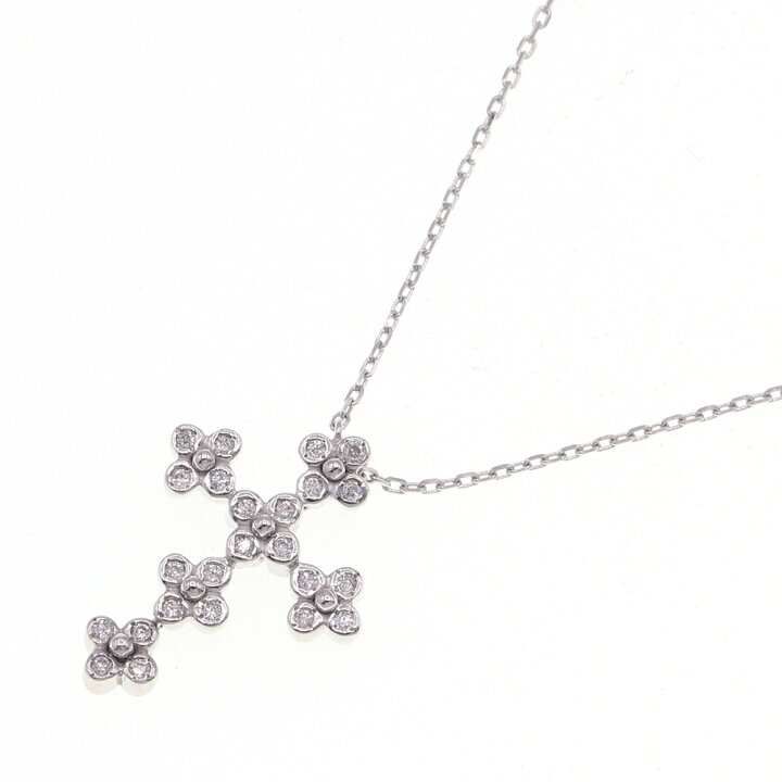 楽天市場】ヴァンドーム青山 ネックレス ダイヤモンド 0.14ct  