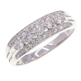 ダイヤモンド リング D0.50ct Pt900 12号 中古 アクセサリー ジュエリー 宝石 ストーン 指輪 レディース 女性 婦人 Diamond