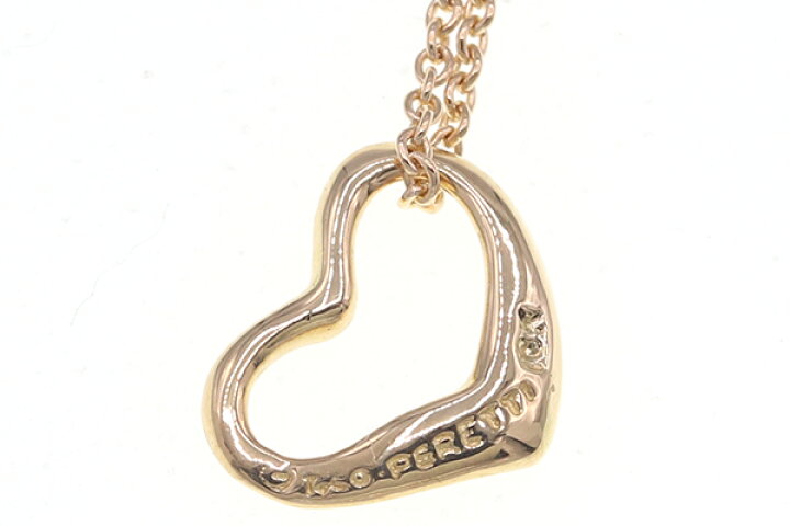 楽天市場】ティファニー ネックレス エルサペレッティ オープンハート  