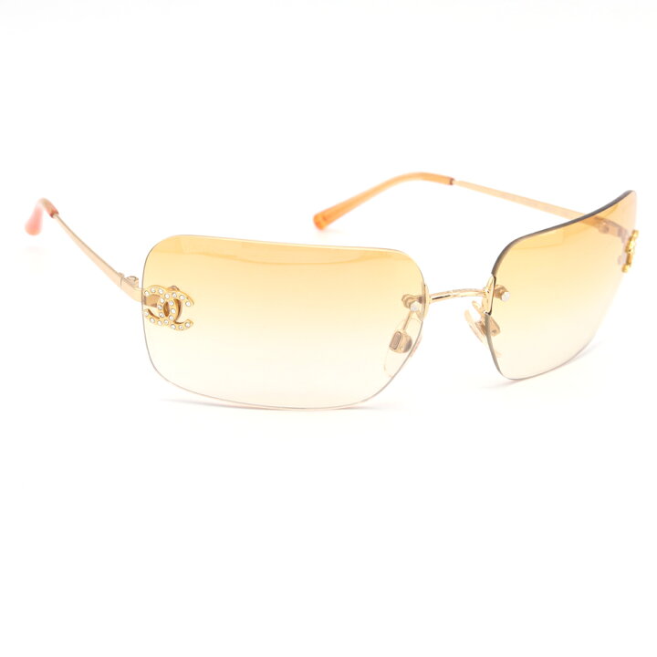 楽天市場】シャネル サングラス 4017-D ゴールド オレンジ  