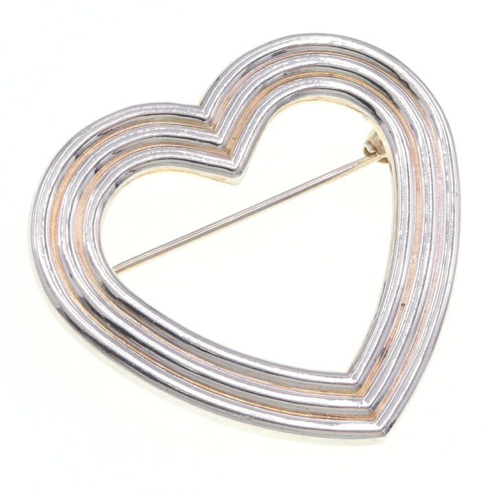 楽天市場】ティファニー ブローチ メナード ハート SV スターリング  