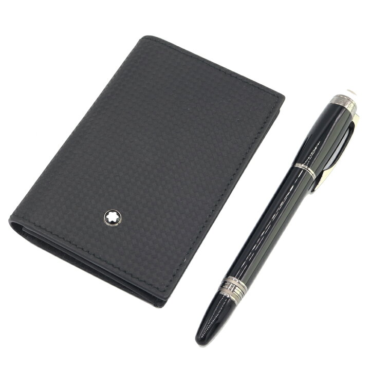 MONTBLANC ボールペンブラック&カードケースセット 