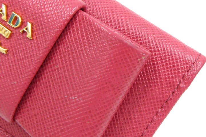 楽天市場】プラダ 6連キーケース 1PG222 ピンク レザー 中古 6連 鍵  