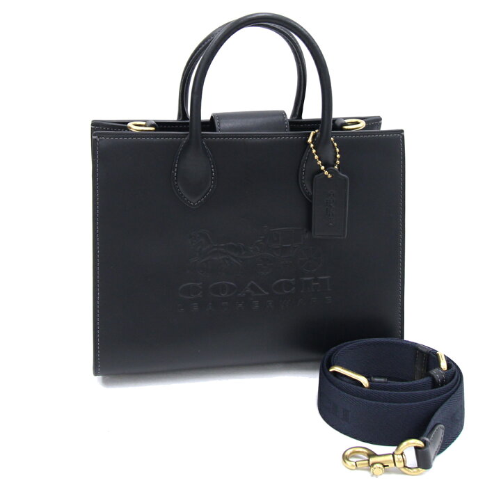 楽天市場】コーチ 2WAYハンドバッグ エーストート26 CR681 ブラック  