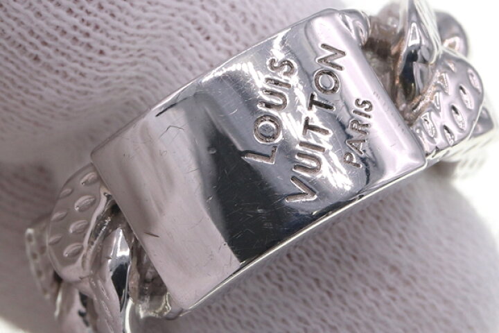 楽天市場】ルイヴィトン リング バーグ モンテーニュ M66117 シルバー  