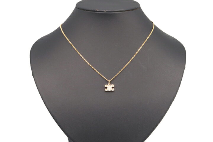 楽天市場】セリーヌ ネックレス トリオンフ ラインストーン 460GB6BZI  