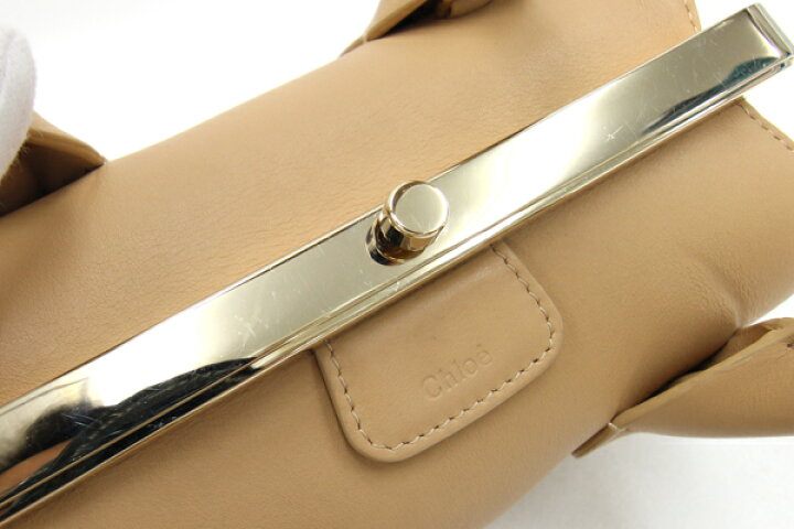 楽天市場】クロエ ハンドバッグ ジョイス スモールフレーム ベージュ  