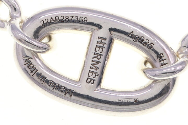 楽天市場】エルメス ブレスレット シェーヌダンクル ファランドール SV  