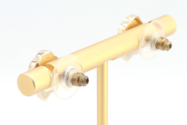 楽天市場】シャネル ピアス カメリア ココマーク シルバー レッド  