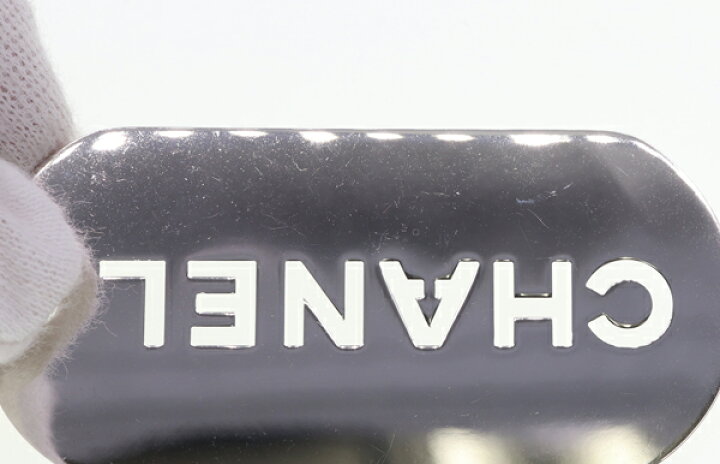 楽天市場】シャネル バッグチャーム A25216 シルバー メタル 07V 2007  