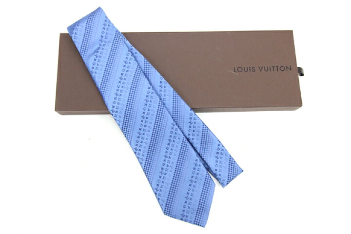 楽天市場】ルイヴィトン ネクタイ クラヴァット パーティーモノグラム  