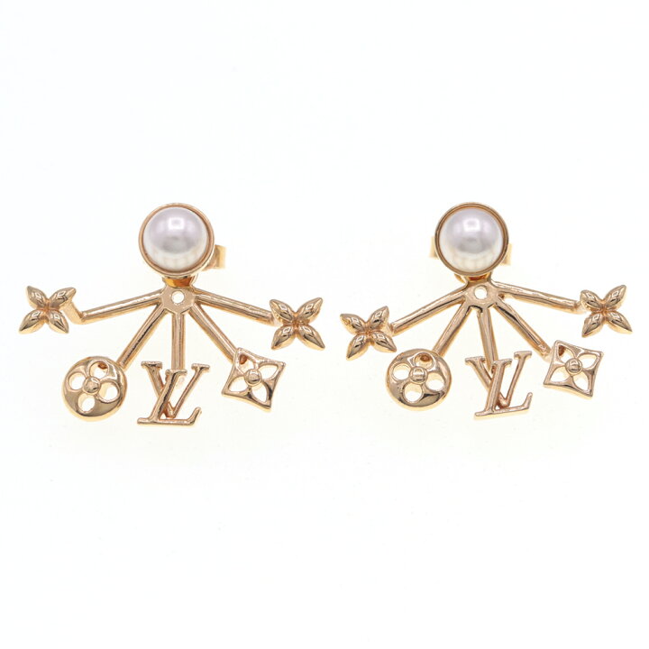 楽天市場】【中古】 ルイヴィトン ピアス クルーザー M00601 ゴールド 