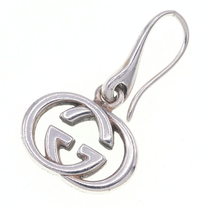 楽天市場】グッチ 片耳ピアス インターロッキングG 223321 SV  