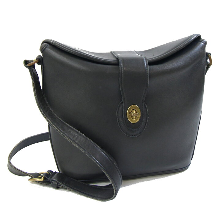 美品 COACH コーチ レザー ショルダーバッグ シグネチャー 