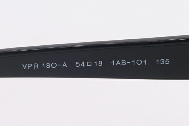 楽天市場】プラダ メガネフレーム VPR18O-A ブラック クリア 54□18  