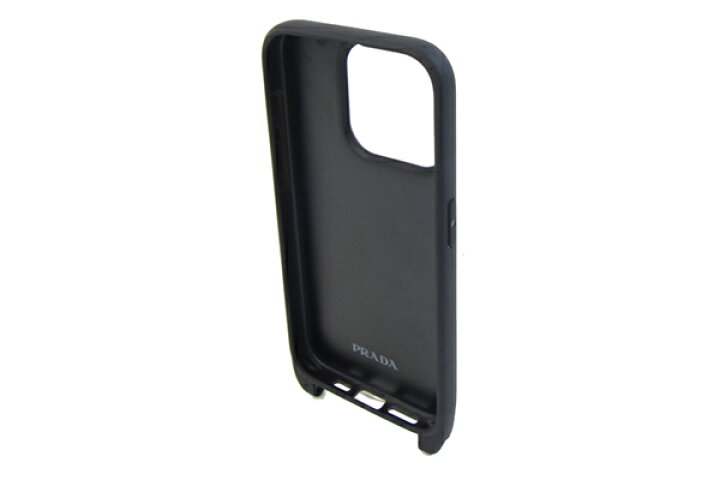 プラダ スマホカバー iPhone15Pro 用 レザー PRADA iPhone15pro 