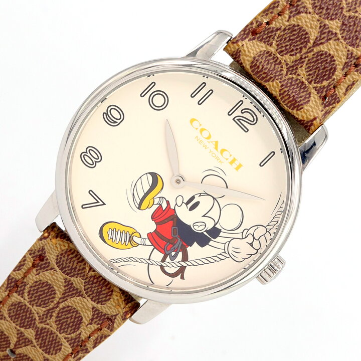 楽天市場】【中古】 コーチ メンズウォッチ ディズニー コラボ CA 