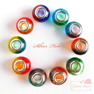 Vo[z[̃KXr[Y@ g{ ڗ @a@14mm@2 ANZT[p[c p[c beads777 GreenRoseYumi