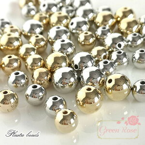 vX`bNr[Y 8mm100 10mm50 bLH beads629 GreenRoseYumi