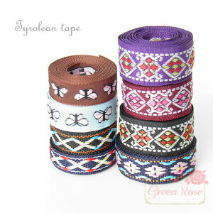 `Ae[v 􉽊w 2m hJ `  Ђ` AeB[N CN ANZT[p[c Ribbontape100 GreenRoseYumi