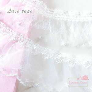 ���[�X�@2�d�@�p�[���t���@�e�[�v�@�A�N�Z�T���[�p�[�c�@�n���h���C�h�@��|�@1m rt164 GreenRoseYumi