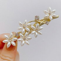 楽天市場】グリーン 緑（モチーフ花）（ヘアピン｜ヘアアクセサリー 