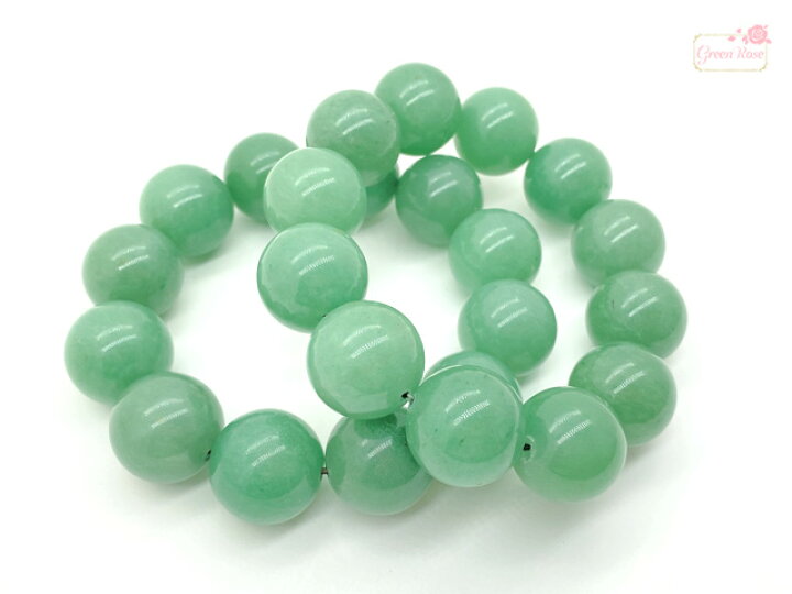 楽天市場】翡翠 ジェイド 天然石 パワーストーン ブレスレット 18mm 1 