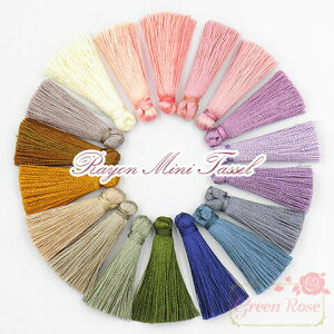 lJ[̃[~j^bZ 10 S6F Tassel66 GreenRoseYumi