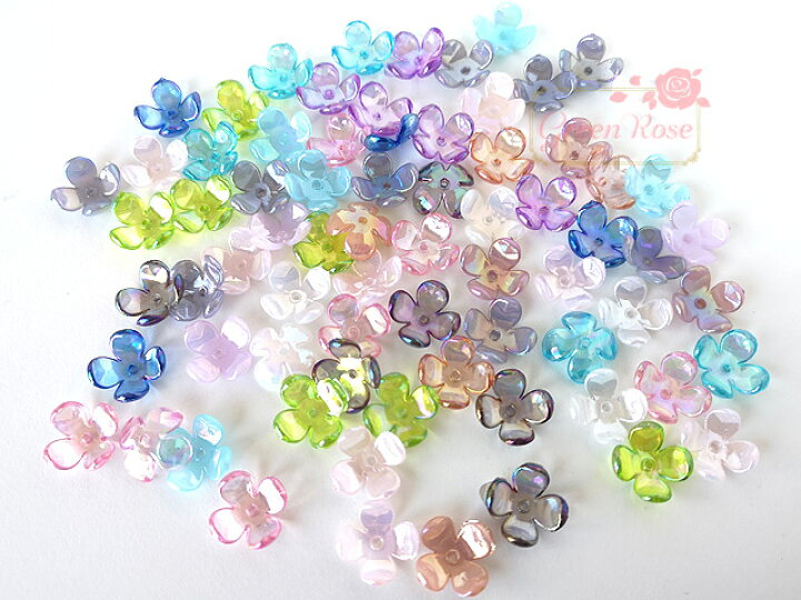 楽天市場 アクリルフラワーパーツ オーロラカラー ミックス約100g プラスチック Ab加工 4弁花 アクセサリー Ym1 1007 Green Rose ネットショップ Yumi 楽天市場 アクリルフラワーパーツ オーロラカラー ミックス約100g プラスチック Ab加工 4弁花 アクセサリー Ym1 1007 Green Rose ネットショップ Yumi
