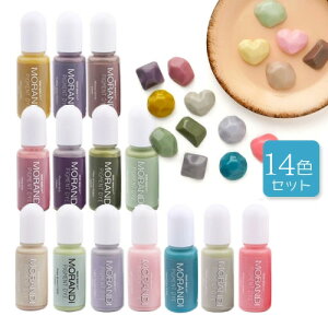 ���W���p���F�܁@�N���A�����O�t���@�����݃J���[�@14�F�Z�b�g�@�������� �J���[�`���[�g �H�~�F�@��l�����@�a���F�@resin37-set GreenRoseYumi