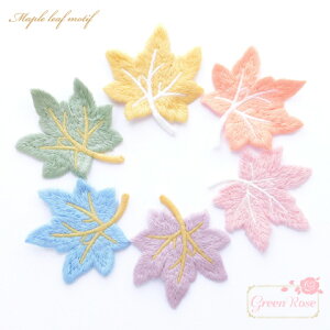 ݂ hJby 60×55mm@S6F@2@motif441 GreenRoseYumi