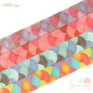 ���{���e�[�v �C�g �v�����g �a�� ��25mm�@����1m �S4�� rt202 GreenRoseYumi