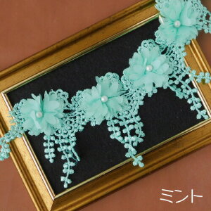 ���[�X �t�����[ �e�[�v �S5�F ��39.5cm(���`�[�t8��) �@�h�J �� rt217 GreenRoseYumi