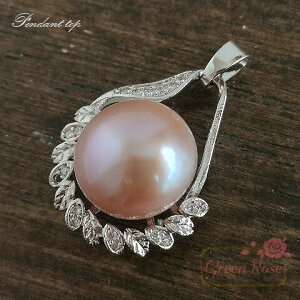 S925 �y���_���g�g�b�v 1�� �L���[�r�b�N�W���R�j�A �W���p�[�� pt-5 GreenRoseYumi