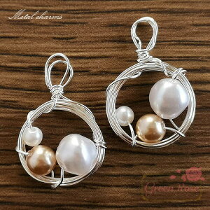 `[ C[Eh p[ Vo[ 19mm 2 j6-4778 GreenRoseYumi