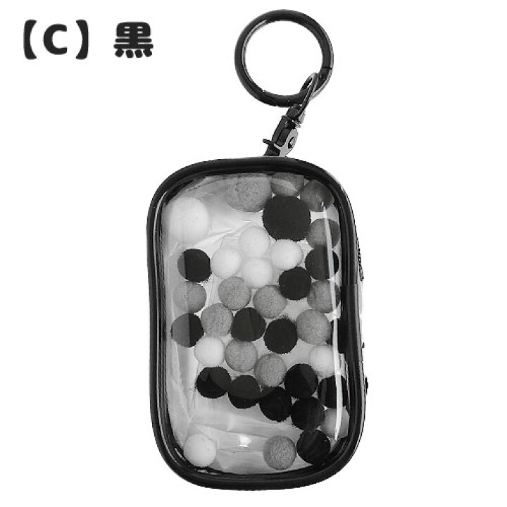 楽天市場】クリアポーチ ミニ ケース クリア 透明 ビニール 推し  