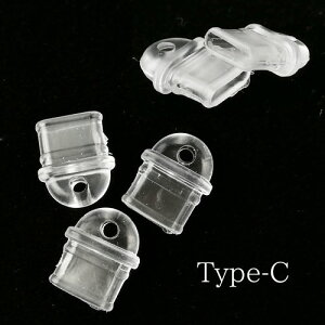 ホール付き コネクタ スマホ 防塵 保護 カバー ダスト キャップ Type-C Lightning 端子 クリアカラー つまみ iPhone14 iPhone15 andoroid 充電口カバー 10個 tools429 GreenRoseYumi