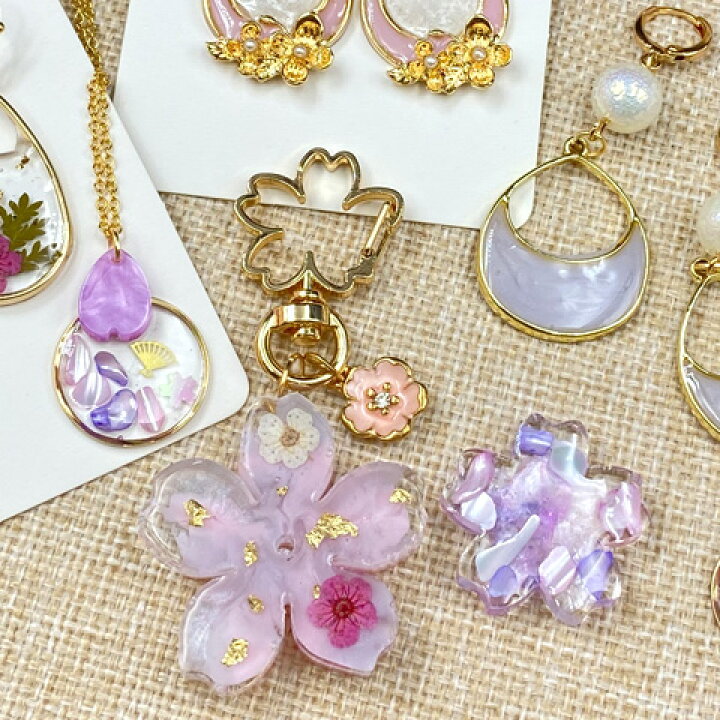 楽天市場】モールド シリコン型 さくら 4種類 1個 サクラ 桜 フラワー 