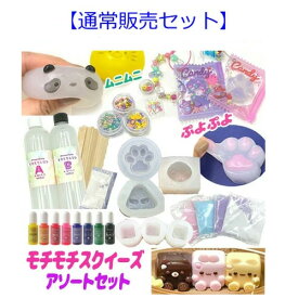 モチモチ スクイーズ キット モチモチレジン　 アソート もちもち ぷよぷよ やみつき ストレス解消 グミ ソフト キッズ 子供 誕生日 クリスマス プレゼント assort402 GreenRoseYumi