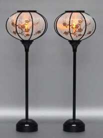 コードレス ぼんぼり 「平成2号」 雪洞(LED) 高さ36cm 雛人形 道具