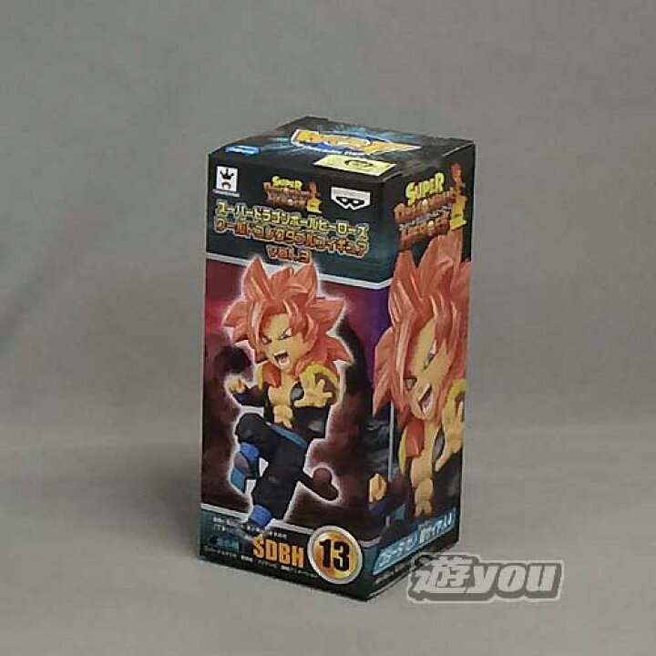 楽天市場 スーパードラゴンボールヒーローズ ワールドコレクタブルフィギュア Vol 3 3 Sdbh13 スーパーサイヤ人4 ゴジータ ゼノ バンプレスト プライズ 遊you 楽天市場店 楽天市場 スーパードラゴンボールヒーローズ ワールドコレクタブルフィギュア Vol 3 3 Sdbh13 スーパーサイヤ人4 ゴジータ ゼノ バンプレスト プライズ 遊you 楽天市場店