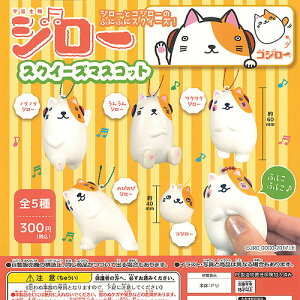 宇宙生物 ジロー スクイーズ マスコット 全5種+ディスプレイ台紙セット ATエンタープライズ ガチャポン ガチャガチャ コンプリート