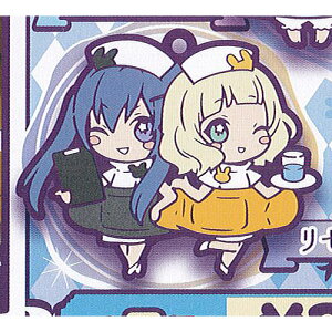 ご注文はうさぎですか BLOOM キャラばんちょうこう ラバー マスコット 7:リゼ&シャロ スタンドストーンズ ガチャポン ガチャガチャ ガシャポン