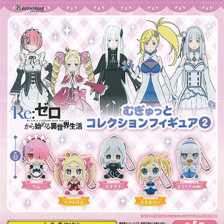 楽天市場】Re：ゼロから始める異世界生活 むぎゅっと コレクション 