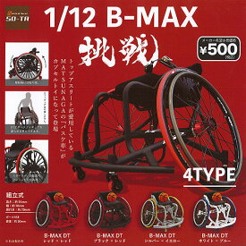 松永製作所 1/12 B-MAX 挑戦 全4種+ディスプレイ台紙セット SO-TA ガチャポン ガチャガチャ ガシャポン コンプリート