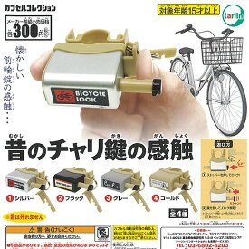 昔のチャリ鍵の感触 全4種セット ターリン インターナショナル ガチャポン ガチャガチャ コンプリート