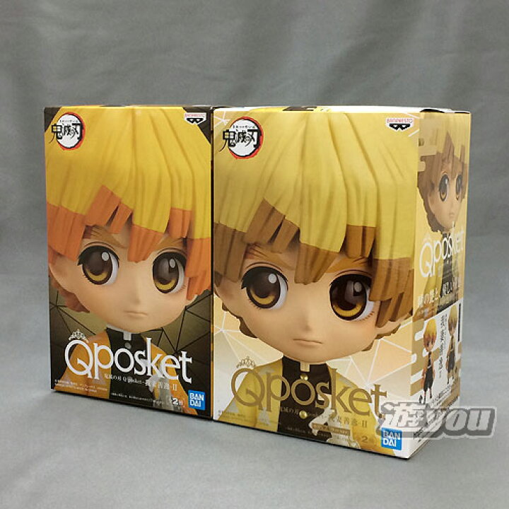 楽天市場】鬼滅の刃 Q posket 我妻善逸 2 全2種セット バンプレスト  
