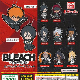 BLEACH ブリーチ 千年血戦編 カプセル ラバー マスコット 全10種+ディスプレイ台紙セット バンダイ ガチャポン ガチャガチャ コンプリート