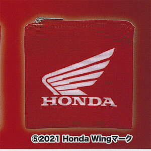HONDA ホンダ ロゴ & プロダクトマーク ポーチ コレクション 5:2021 Honda Wingマーク アオポップ ガチャポン ガチャガチャ ガシャポン