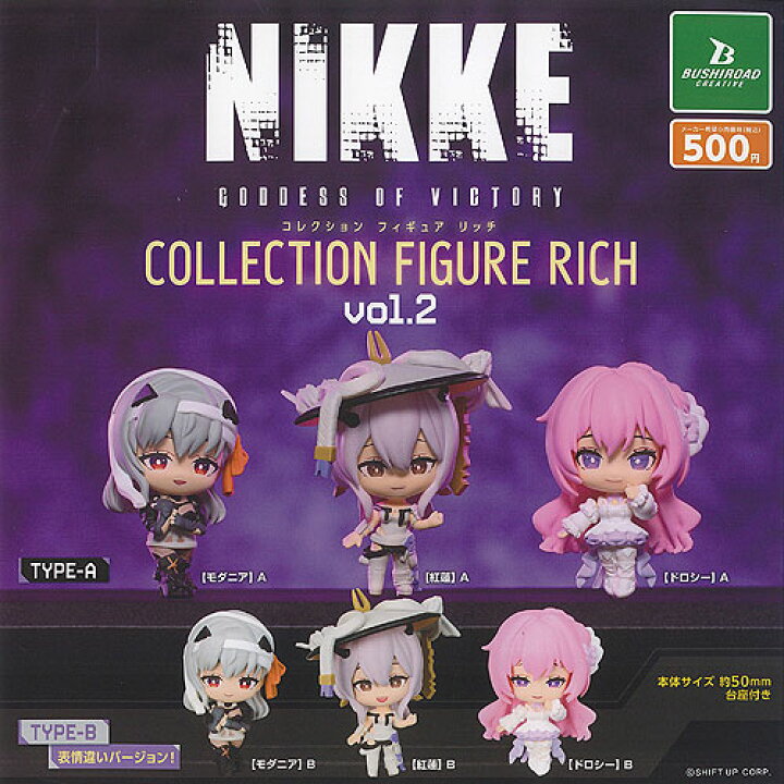 楽天市場】勝利の女神 NIKKE ニケ コレクション フィギュア RICH vol 2 